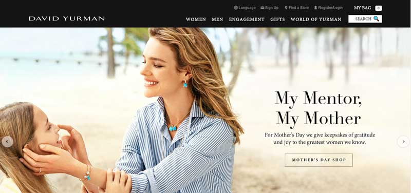 珠寶網(wǎng)站設(shè)計(jì)實(shí)例--David Yurman 珠寶網(wǎng)站設(shè)計(jì)實(shí)例--David Yurman