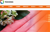 天虹紡織集團網(wǎng)站建設