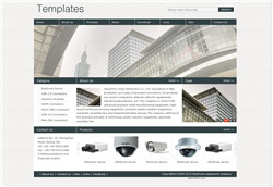 電子產(chǎn)品公司網(wǎng)站(英文)